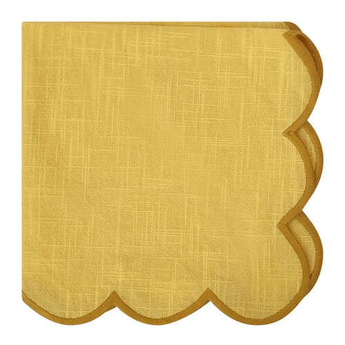 Sally Napkin 4 Pk - Yellow