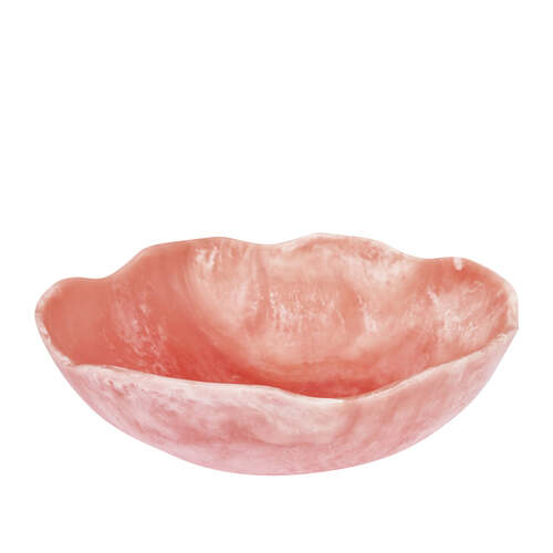 Dariah Resin Salad Bowl - Bubblegum