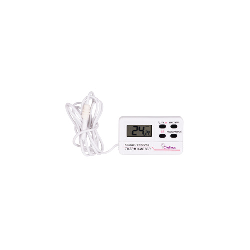 Fridge/Freezer Digital Thermometer w/PROBE WATER/RESIST