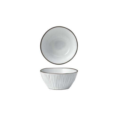 Linea Organics Conical Bowl 130x63mm 400ml White