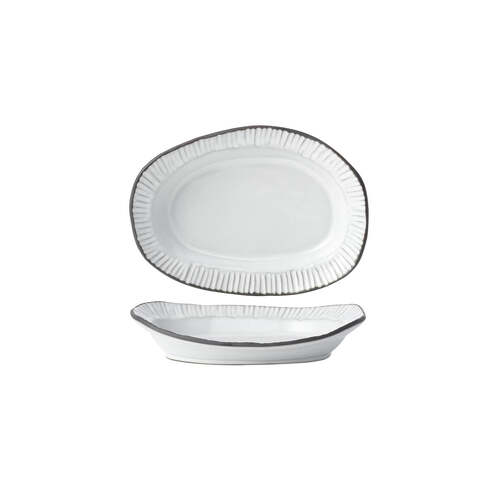 Linea Organics Platter 230x170x50mm White